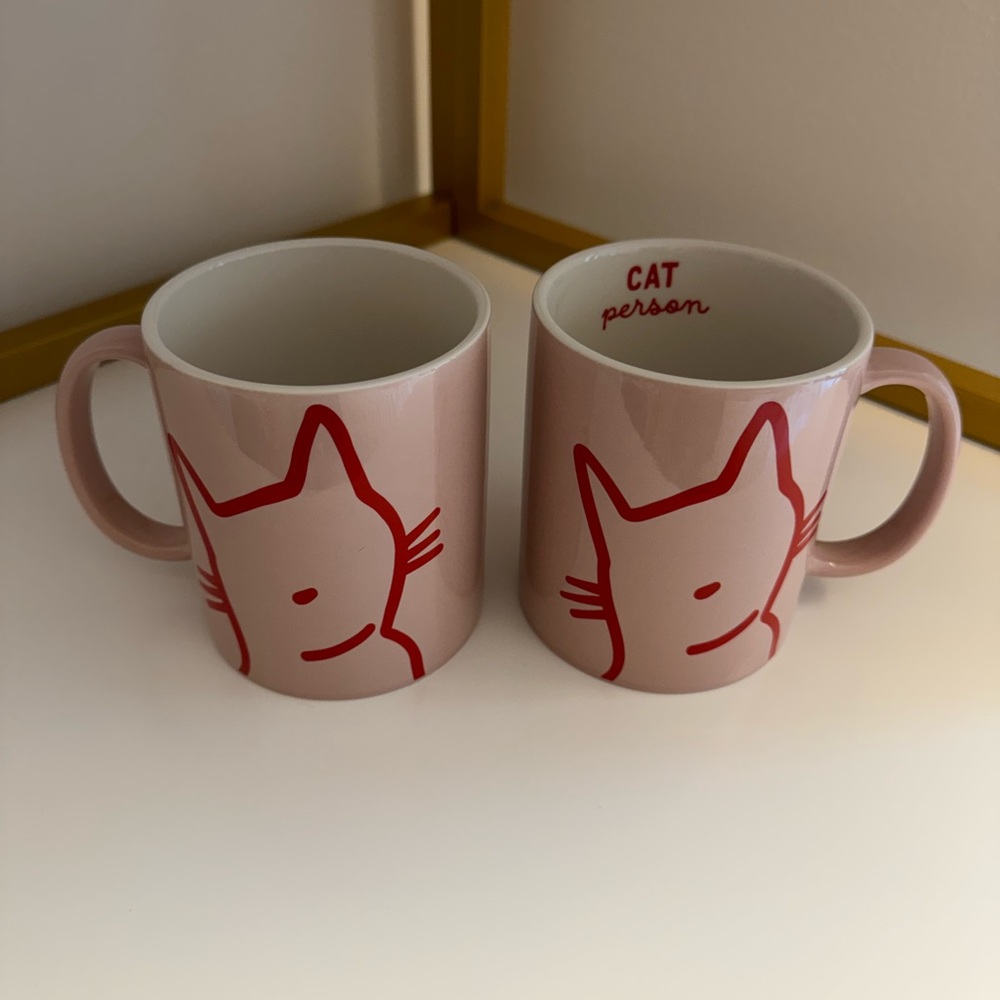 Cat Person Mugs